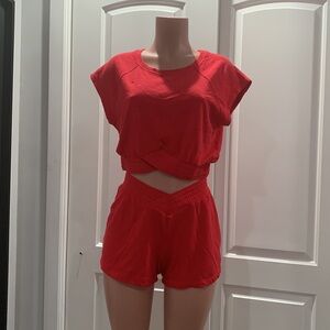 NWT Bobi Los Angeles Shorts and Top‎ Set